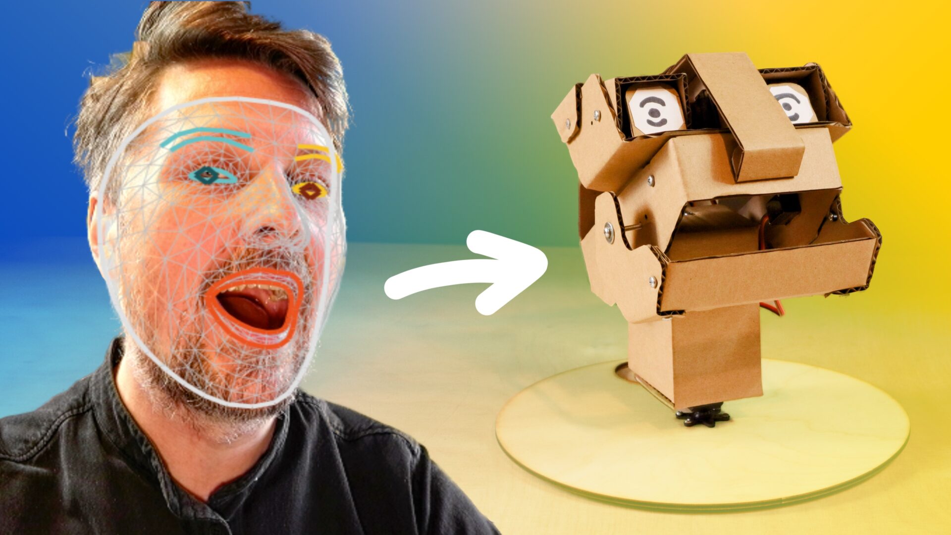 Face Tracking App for DIY Robots