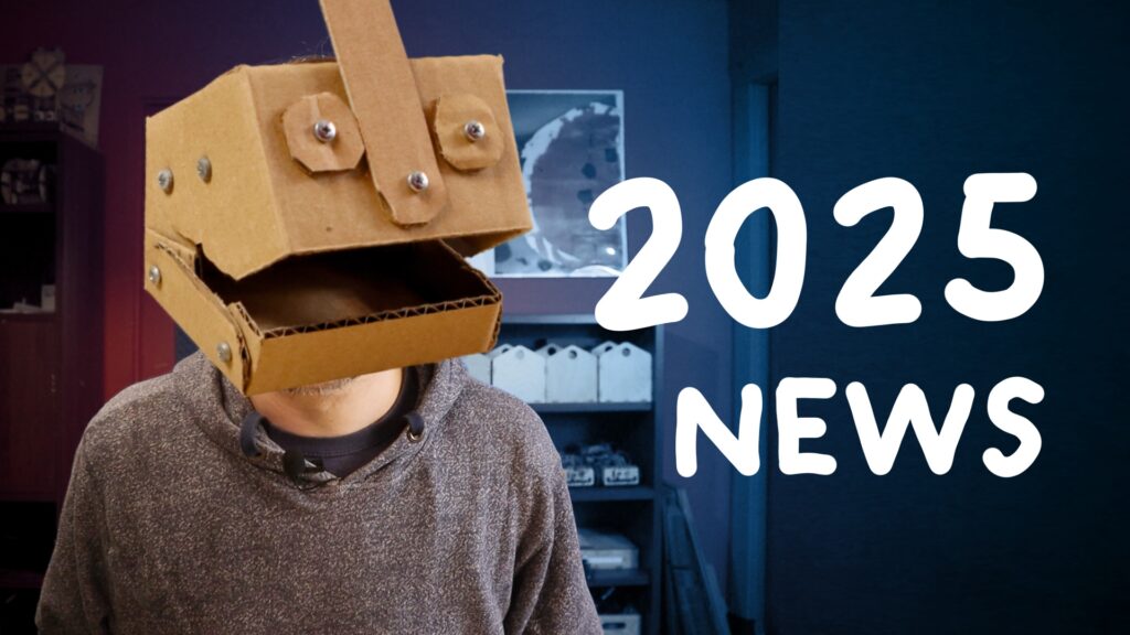 Cardboard Robots news and plans for 2025